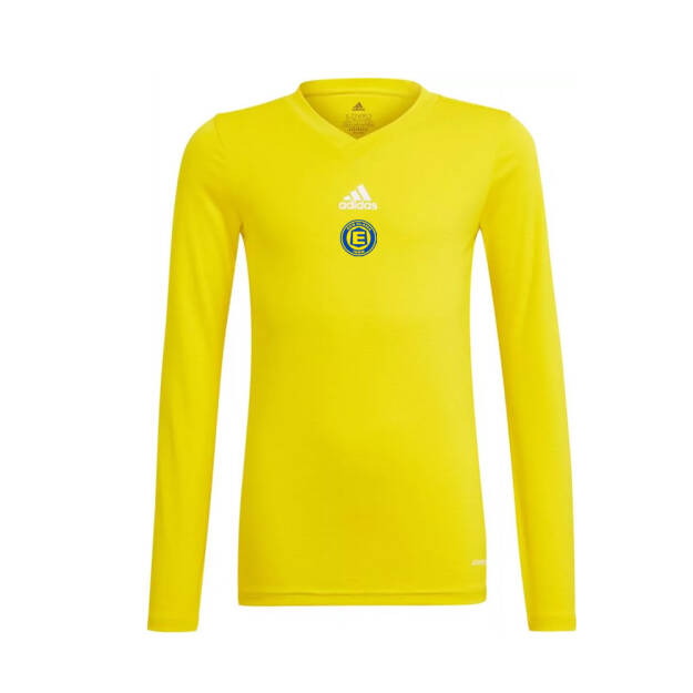 adidas Elana Toruń juniorska koszulka pierwsza warstwa żółta