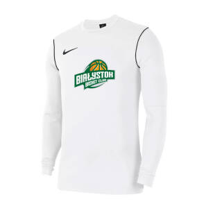 Nike BC Białystok Męska koszulka długi rękaw biała