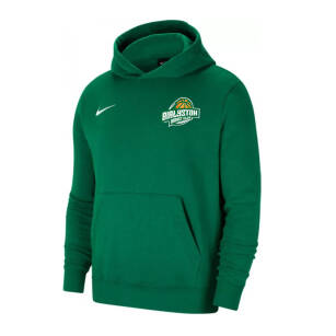Nike BC Białystok Junior bluza bawełniana zielona