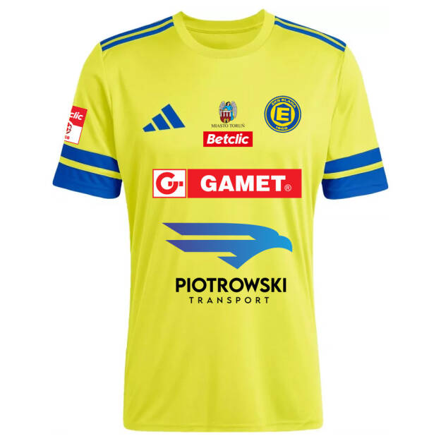 adidas Elana Toruń juniorska koszulka meczowa domowa bez numeru