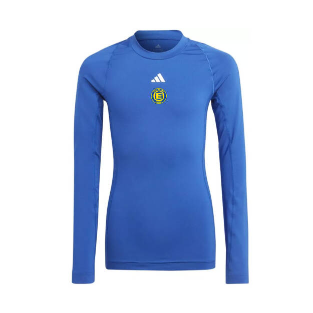 adidas Elana Toruń juniorska koszulka termoaktywna ocieplana niebieska